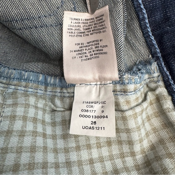 Anthropologie Pilcro & The Letterpress bootcut Jeans Dark Wash Sz26 - Picture 7 of 8